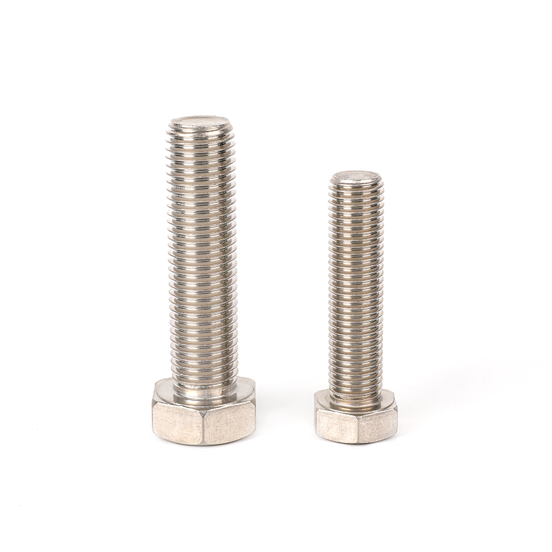 304 Bolt de cabeza hexagonal de acero inoxidable de acero inoxidable, pernos hexágono