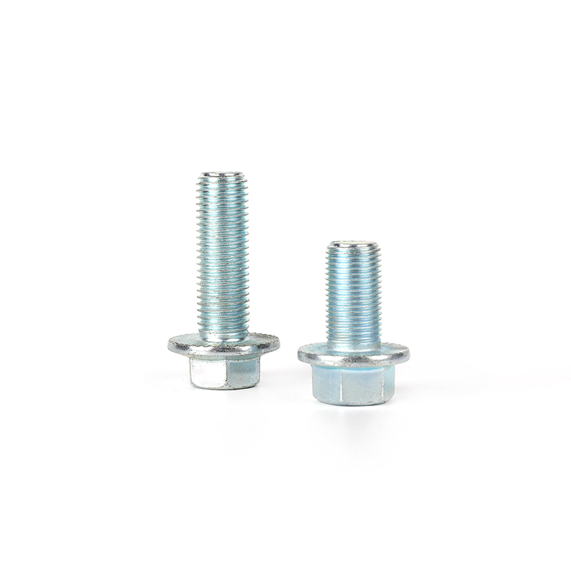 Grado 10.9 Pernos de brida chapados con zinc con textura anti-deslizamiento