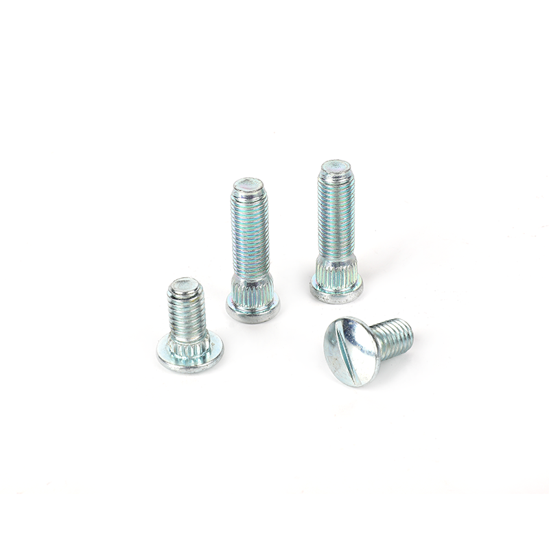 Tornillos de cubo de la rueda antideslizante personalizadas Partes, cabezal plano plano/ranurado